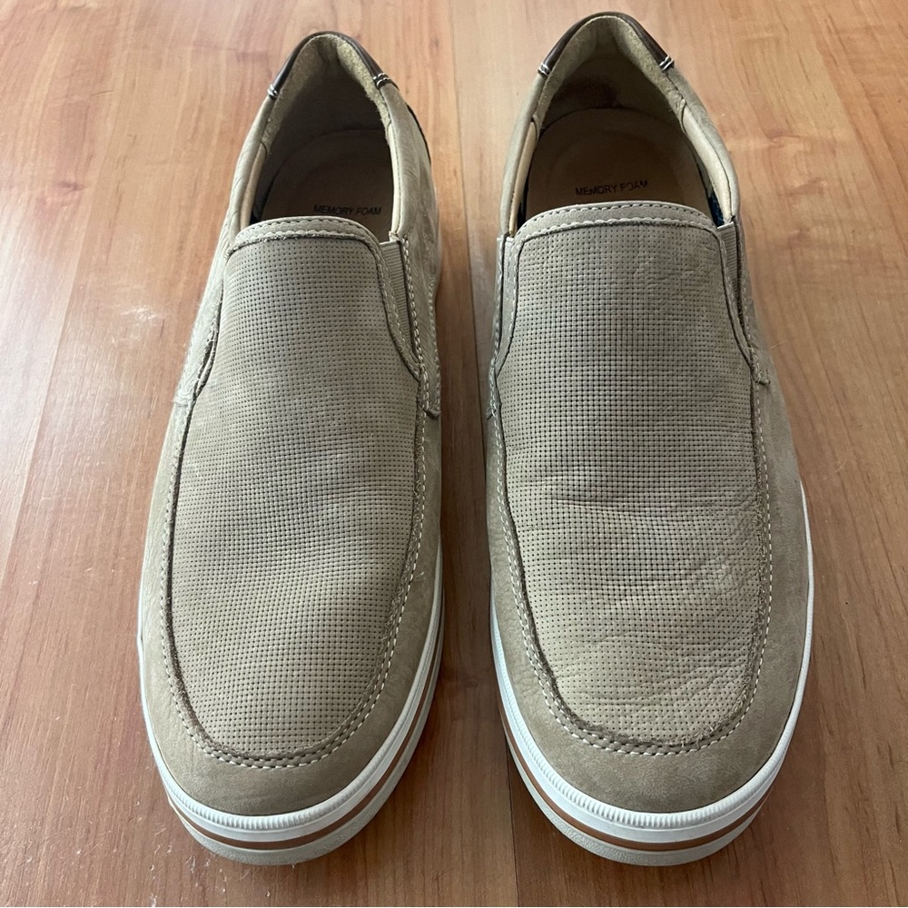 Johnston & Murphy Nubuck loafers